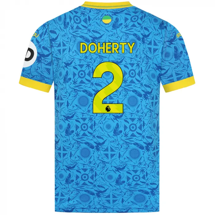Wolves Fanshop | 2025-26 Wolves Third Shirt – Adult DOHERTY 2 Wolves Merchandise Collection